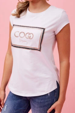 COCO EMBELLISHED TSHIRT -Female Clothing Store ca5ff6ed30f865616aa411bb2b9756cd