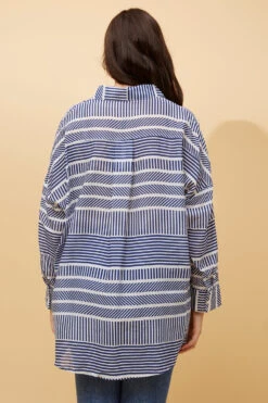 SHIRLEY STRIPE SHIRT 14 SHIRLEY STRIPE SHIRT -Female Clothing Store cd5e5baff7c11c470538a8ab92ca7359
