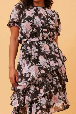 DAVINA FLORAL MIDI DRESS -Female Clothing Store ce8eb309e41c5a5722879a64dafb5171