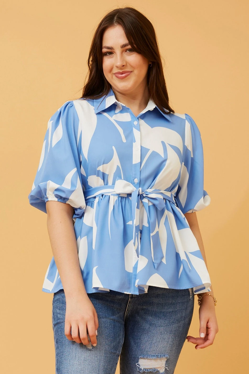 LAIKE ABSTRACT PRINT TOP 1 LAIKE ABSTRACT PRINT TOP