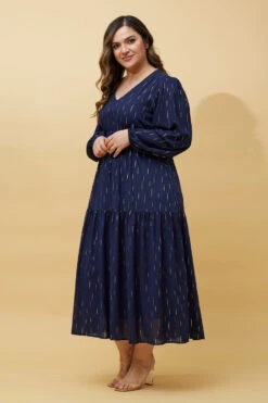 CRYSTELLE GOLD FOIL PRINT MAXI DRESS -Female Clothing Store d454ebe7d9c813c943bb771d48bb84b6