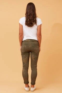 JANJA FOIL PRINT JOGGER PANTS -Female Clothing Store d4b67e0b50d19e72410568f6d53fbfae