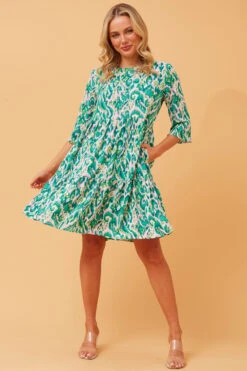 NIKO ABSTRACT PRINT SHORT DRESS -Female Clothing Store d4caa673c1c75232e1269135a964f08d a9cc4879 9e7e 4537 88e3 30703eb133d5