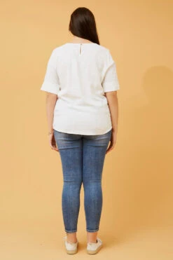 GAELIN LINEN TOP -Female Clothing Store d7510a1eb428dc832b414a94d79614ac