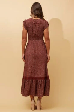 MOROCCO FLORAL BOHO MAXI DRESS -Female Clothing Store d93232652ce9851c8a6cea8f00711f53