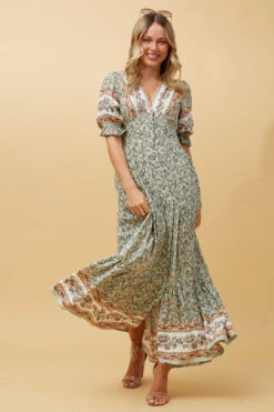 ELSIE FLORAL BOHO MAXI DRESS 12 ELSIE FLORAL BOHO MAXI DRESS -Female Clothing Store d977e7f26dcc09fc5d168d2e2867c321
