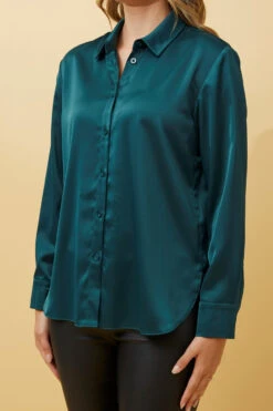 ALITA SATIN SHIRT -Female Clothing Store dd2bf9913e01b9268d7ff62da11e5e5d