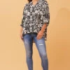 BELINA FLORAL PRINT TOP