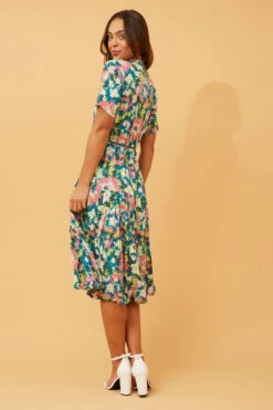 MARIELLA FLORAL MIDI DRESS -Female Clothing Store e008b6657c43a5f11fe4694aaed02923