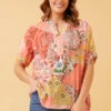 ARCHANA ABSTRACT BOHO TOP