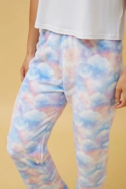 LEE TIE DYE PLUSH PYJAMA PANTS -Female Clothing Store e502f933bda60ad7a453b9fadad65869