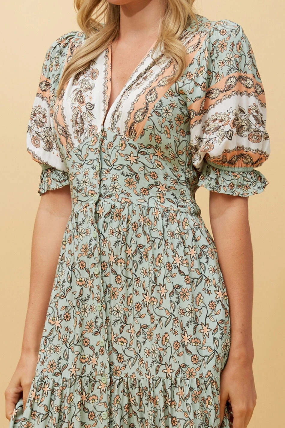 ELSIE FLORAL BOHO MAXI DRESS 4 ELSIE FLORAL BOHO MAXI DRESS - Image 4