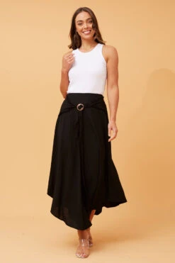 ESTRELLA LINEN MIDI SKIRT -Female Clothing Store e78909103440dc490f75b47e5285c6f3
