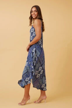UMBRELLA PATCHWORK BOHO MIDI DRESS -Female Clothing Store e8744ade5832daa3e176865376c87c59