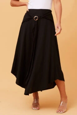 ESTRELLA LINEN MIDI SKIRT -Female Clothing Store ea922bba1031755b09b07a0d7b6cfb32
