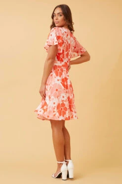 RAELENE FLORAL SHORT DRESS -Female Clothing Store ef5e37c38b3494bd34a6f50830be240c