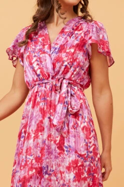 DAWN FLORAL MIDI DRESS -Female Clothing Store f19bf2ea822f83c664a7ea8f133255b0