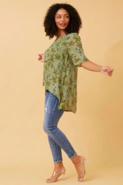 RUTH DOUBLE LAYER FLORAL TOP -Female Clothing Store f1c9705cdbe455cc28cde696c7802791 c54098d8 ea95 42d4 8f09 54d85277078b