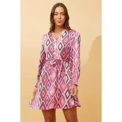 MAGGIE BUTTON FRONT SHORT DRESS -Female Clothing Store f23625a01dc17f80e86d4a4049f3b992