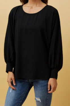 TEREZE OVERSIZED BATWING SLEEVE BLOUSE -Female Clothing Store f3a00f6811d1314a4f22d898be2d5d60