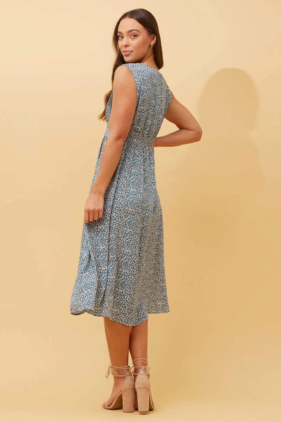 FELIX DITSY FLORAL MIDI DRESS 7 FELIX DITSY FLORAL MIDI DRESS - Image 7