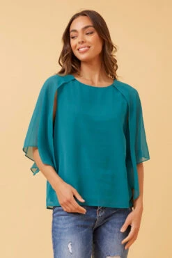 LEILANI SPLIT SLEEVE TOP -Female Clothing Store fb8897621211d85c91756e1d76f0160f