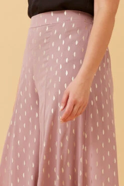 SCOUT GOLD FOIL PRINT PANTS -Female Clothing Store fbb5e1872dd91539d0bda25746b414ad