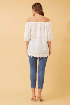 MARLENE FLORAL LACE TOP -Female Clothing Store fc8baef1461eddfc199591c1060d100b