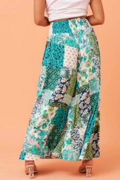 JANINE PATCHWORK BOHO PANTS -Female Clothing Store fd82c566dacfd33c73a57f8264cae529