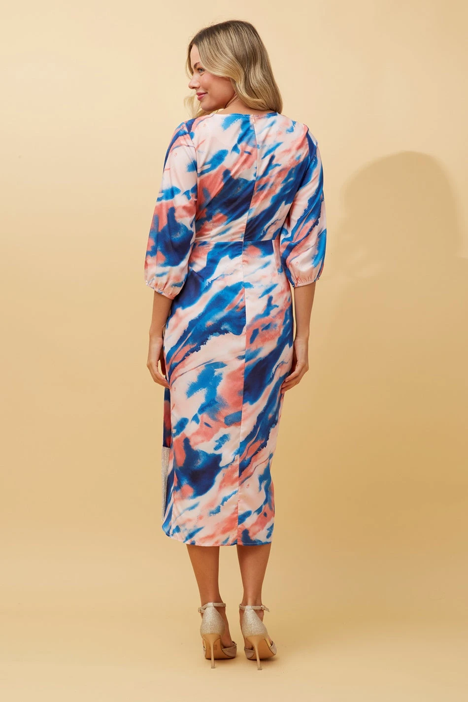 JUANITA TIE DYE MIDI DRESS 6 JUANITA TIE DYE MIDI DRESS - Image 6